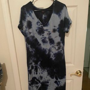 casual long dress with pockets